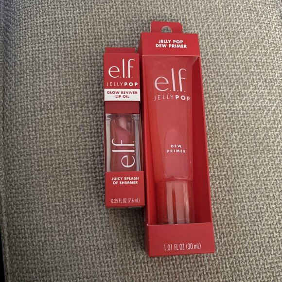 elf Jelly Pop Dew Primer & Lip Oil BNIB - Picture 1 of 5